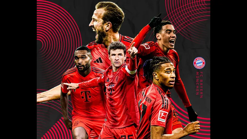 Cầu thủ Bayern Munich vươn lên đánh đầu trong trận đấu với PSG